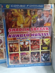 DVD FILM COLLECTION CHINESE ACTION : SHAOLIN SOCCER VS KUNGFU HUSTLE 8IN1