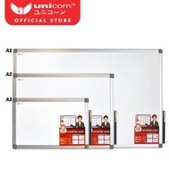 Unicorn Metal Frame Magnetic Whiteboard A1/A2/A3 Size MTC-A1/A2/A3M