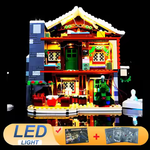 LED Light Kit For LEGO 10325 Alpine Lodge Decorative Lamp Ideas DIY Gift (Not Include Building Block