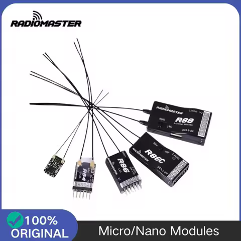 Radiomaster R81 R84 R86 R86C R88 Receiver, for FRSKY D8 D16 TX16S SE, 4-16CH RC FPV Drone Parts