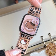 apple watch strap apple watch series 10 strap Original Leopard Print KT Nylon Strap Suitable for App