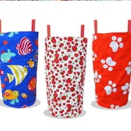 Burlap bag jumping bag dad bag