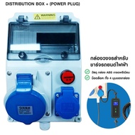 Consumer 8-Slot BOX Build in Power Plug 32A Separate Circuit For Charging Electric Cars/DB05 DISTRIB