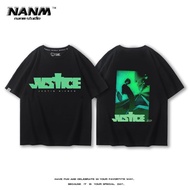 Justin Bieber Justin Bieber Short Sleeve T-Shirt American Street Half Sleeve 6.21