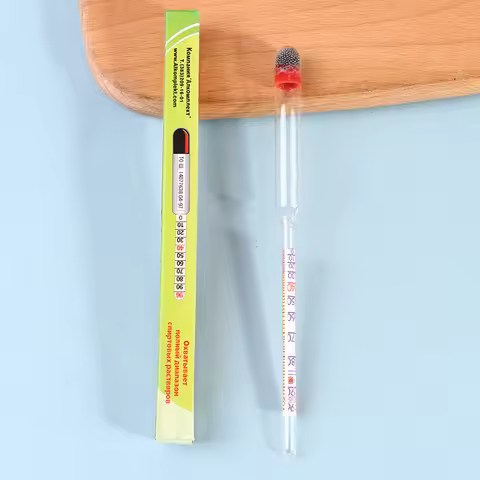 Household Alcohol Meter 0-96 Distillation Alcohol Machine Fermentation Brew Hydrometer Tester For An
