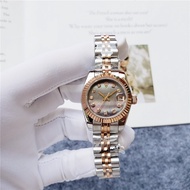 Rolex- Mica automatic watch stainless steel strap 26mm. Luxurious for women 2023