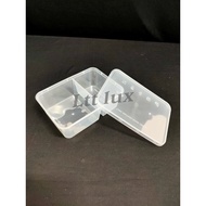 FR750-2C / 750ml Two (2) Compartment Plastic Disposable Food Container (50pcs±) / Bekas Makanan