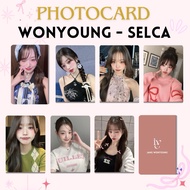 (PART 2) IVE Jang Wonyoung Selca Photocard Premium lomo card Photocard unofficial Wonyoung ive