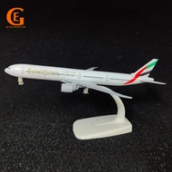 Emirates Boeing 777 Aircraft Model Diecast Metal B777 Aviation Plane Airplane Toy with Landing Gear 