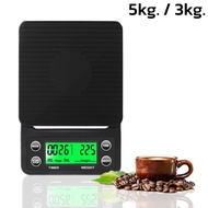 เครื่องชั่งกาแฟดิจิตอล LCD 5kgและ3kg เครื่องชั่งดิจิตอล เครื่องชั่ง เครื่องชั่งอาหาร ตราชั่งดิจิตอล เครื่องชั่งกาแฟ ตาชั่ง coffee scale Genz