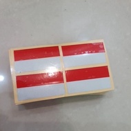 Flag cutting stickers