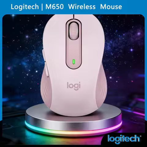 Logitech M650/M650/M650L Desk Mouse - No Cable Clutter for Professional Workspace