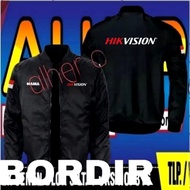 Hikvision embroidered jacket Hikvision jacket Hikvision bomber jacket Hikvision work jacket Hikvisio