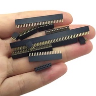 10PCS Double Row Pin Female Header Socket Pitch 1.27mm 2*2p 3p 4p 5p 6p 8p 10p 12p 40p Pin Connector