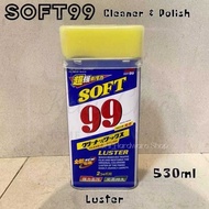 Low Price SOFT99 LUSTER CLEANER WAX 530ML cleaner & Wax quality same with Soft 99 Luster Polish