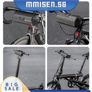 [mmisen.sg] 1L Bike Handlebar Bag Bike Front Frame Bag Multifunction for Mountain Road Bikes