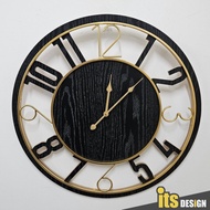 Hiasan Jam Dinding Jam Dinding Besi Endora Series Clock 60CM 挂钟 壁钟