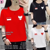KATUN {UY.19Au22d} DDS KP888 T-SHIRT PREMIUM COTTONWanita UNISEX OVERSIZE GARUDA INDONESIA T-SHIRT I