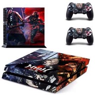 全新仁王 NIOH PS4 Playstation 4保護貼 有趣貼紙 包主機底面+2個手掣)