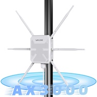 WAVLINK AX3000 Outdoor Penguat Sinyal WiFi Repeater Jarak Jauh 300 Meter Extender Mesh Router 6 Ante