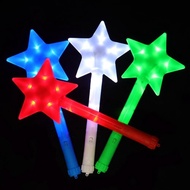 BACKSTREET4FC3 LED Star Wand, Five Point Star Multicolor Flashing Star Stick, Gifts Three Lighting M