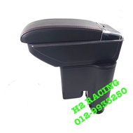 PRODUA MYVI BARU 2017-2019 ADJUSTABLE ARM REST CONSOLE COMES + USB PORTS ARMREST
