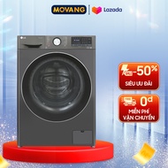 Máy giặt sấy LG Inverter giặt 11 kg - sấy 7 kg FV1411D4B - Giặt nước nóng Công nghệ AI DD bảo vệ sợi