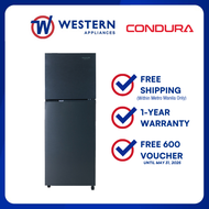 Condura CTF77I 7.1cu.ft. No Frost Inverter Two Door Refrigerator