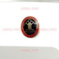 Oval Ministry of Law and Human Rights Pin Functional Position First Experts of Immigration Checkers 