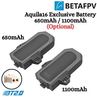 1Pc BetaFPV Aquila16 Exclusive Battery 3.8HV 650mAh/1100mAh 1S w/ BT2.0 Connector (compatible w/ A30