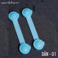 Fridge lock, baby-safe plastic lock, wardrobe lock, door lock