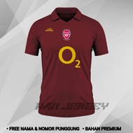 Arsenal 2005 3rd Full Printing Football Jersey