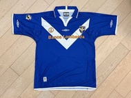 2003 布雷西亞主場巴治奥 Umbro Brescia Baggio 10 藍色球衣