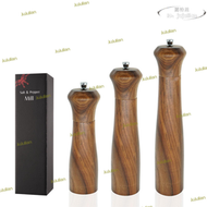 【全館免運】調味瓶胡椒磨香料磨機木質廚房用胡椒研磨器手動花椒磨胡椒研磨器