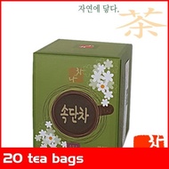 20 tea bags / Ginger / tea / jujube / Korean tea / Korean food /
