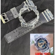 G-SH0CK GA-100C GA-110 GA-120 GA-140 GA-700 GD-100 GD-110 GD-120 Transparent Watch Strap Replacement