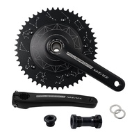 SKEACE Powerpoint Hollowtech Crankset Fixie Crank จักรยานเกียร์คงที่ความเร็วเดียว Track จักรยาน Chai