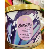 BBW Butterfly 3 wick candle