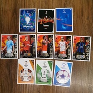 Topps Match Attax Extra 2023/24 Road to Finals, Mega Boost &amp; Official Matchball Cards [181-193]