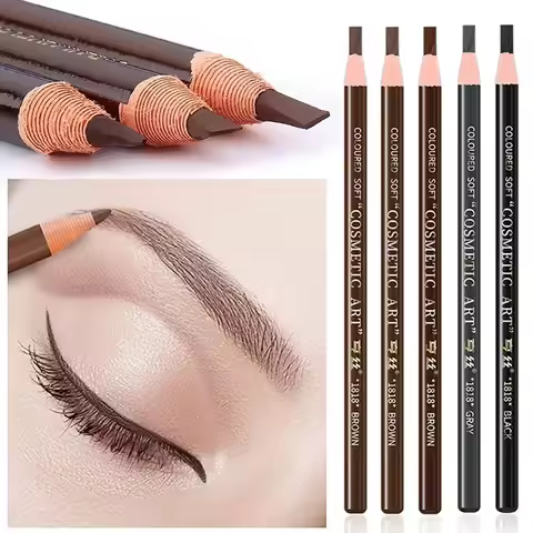 5PC Eyebrow Pencil Waterproof Eyebrow Enhancers Long Lasting Brow Cosmetics Professional Makeup Brow