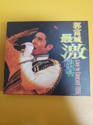 90％new 郭富城 最激 演唱會 2CD 雙碟 Aaron Kwok Live In Concert 1996 華納唱片 #罕有保留原裝完美外紙盒 保存良好 新淨靚仔