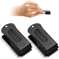 2 Pieces Brass Pet Training Clicker Signaling Cricket Clicker Metal Dog Clicker for Puppy Cats Train