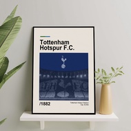 European Football Club Frame Poster Size 10R-16R - Tottenham Hotspurs Frameblock