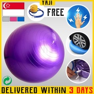 💛[SPOT] 45-85cm Thickened Fitness Gym Ball Exercise Ball Burst Resistance Yoga Ball Bola Yoga Fitness Ball