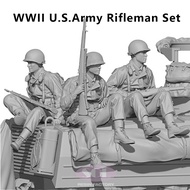1/35 U.S.Army, Resin Model figure soldier, WWII Military themes, Unassembled and unpainted kit
