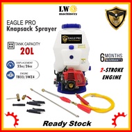 Eagle Pro TB33 3WZ4 Mist Sprayer Knapsack Sprayer Engine Sprayer Mesin Meracun Racun Pump 20L Heavy 