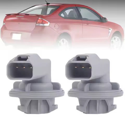 2PCS Rear Brake Stop Light Lamp Bulb Holder Socket ‎4425186 For Ford Focus 1998 - 2008 MK1 MK2 2004-