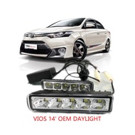 Toyota Vios Keli OEM LED Daylight Bumper Daylight NCP150 3nd TRD