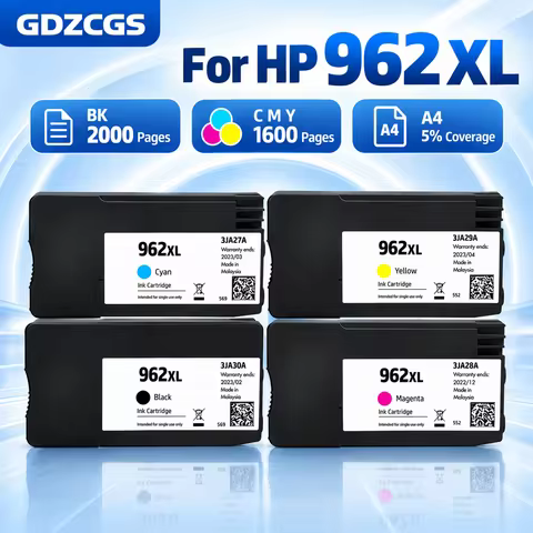 962 962XL Ink Cartridge For HP962XL Original Ink Cartridge For HP OfficeJet Pro 9010 9012 9015 9019 