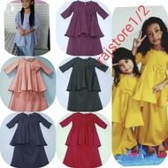 New baby kurung 2023 Peplum ruby baju kurung budak baju kurung kanak kanak baju kurung budak perempuan new arrival